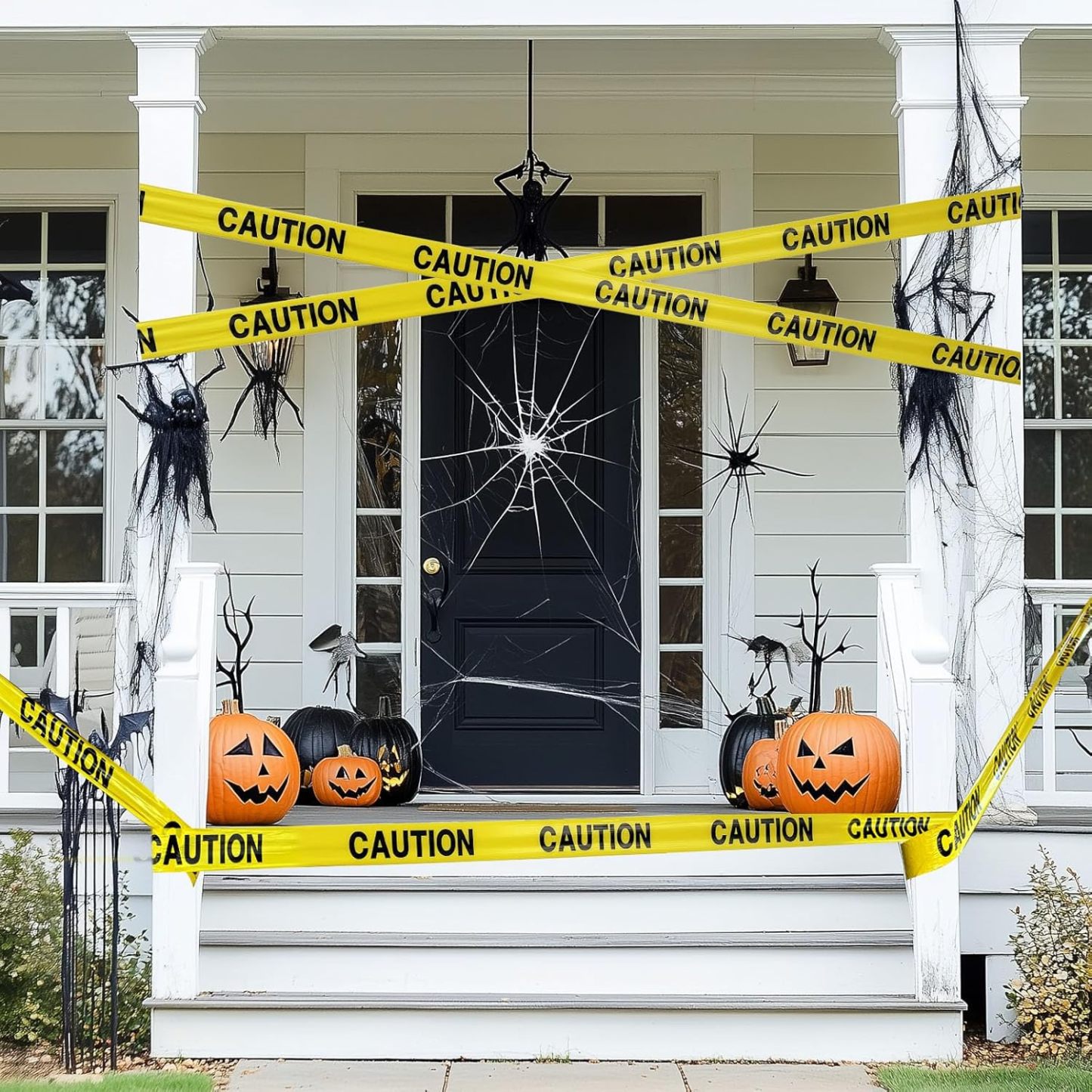 Halloween Yellow Caution Tape