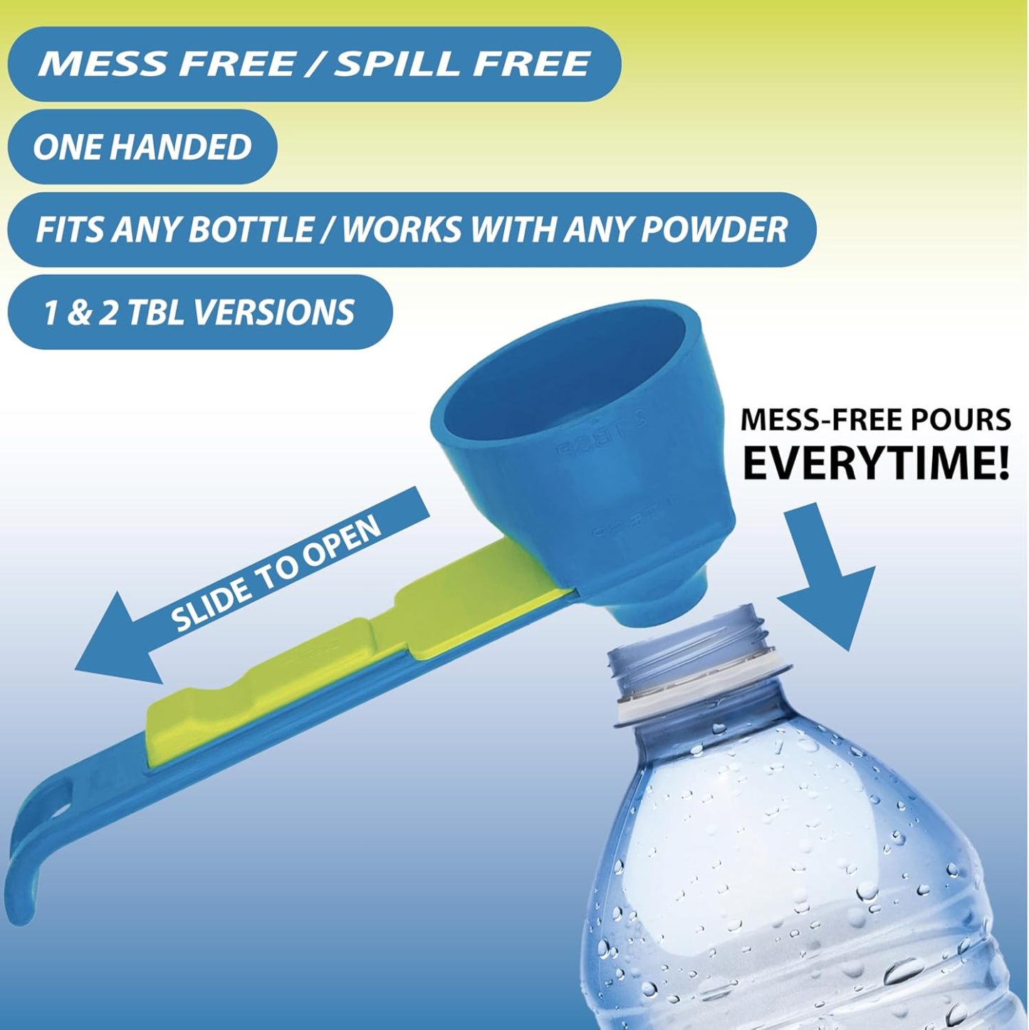 Sliding Funnel Spoon