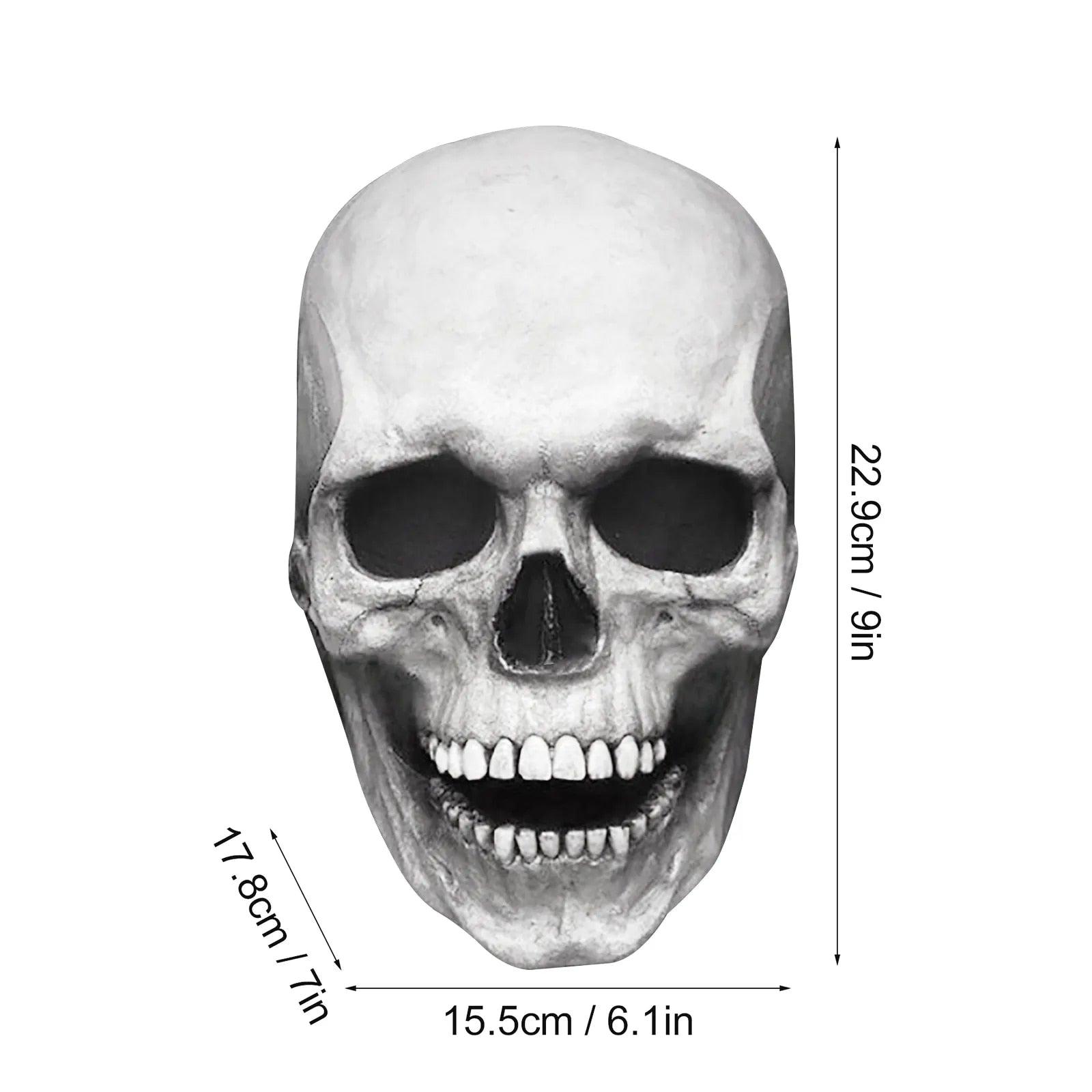 【LAST DAY SALE】Ultra Realistic Halloween Skull Mask