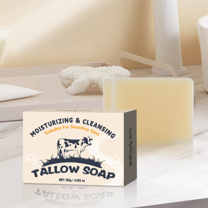 Beef tallow handmade soap