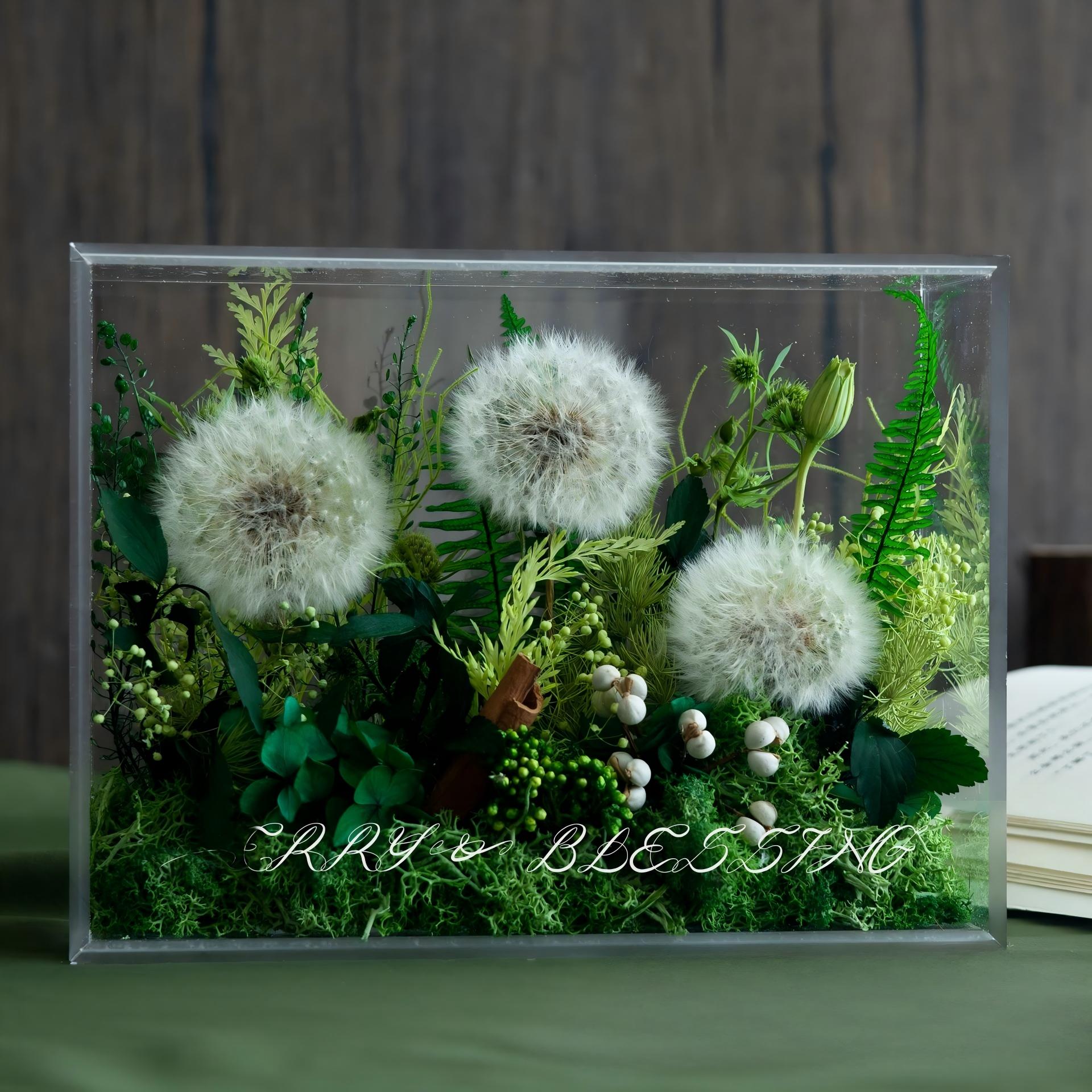 🌹Acrylic everlasting flower gift box🌹