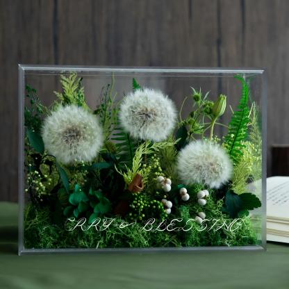 🌹Acrylic everlasting flower gift box🌹