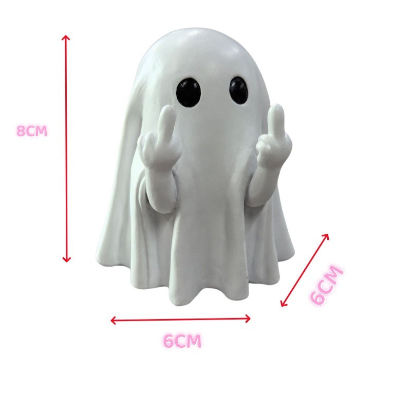 👻Middle finger Cute Ghost👻