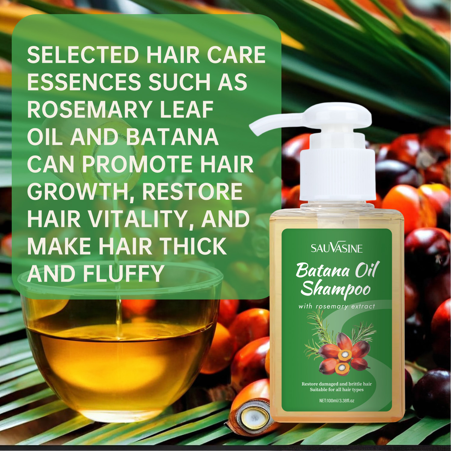 Batana oil shampoo 100ml