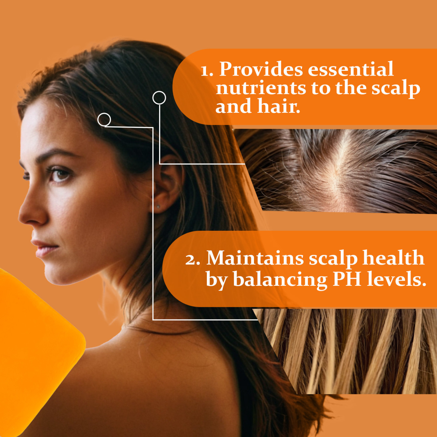 Citrous shampoo bar 100g/3.3oz