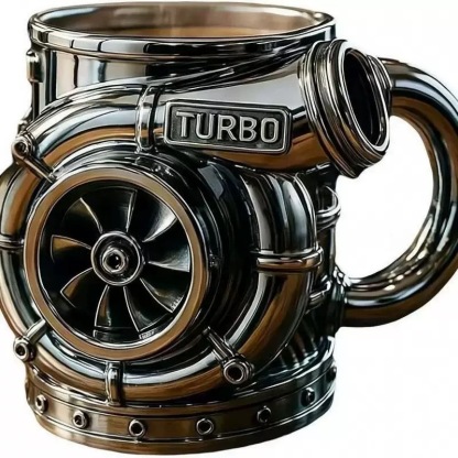 [Copy]V8 Engine/Turbocharger Coffee Mug
