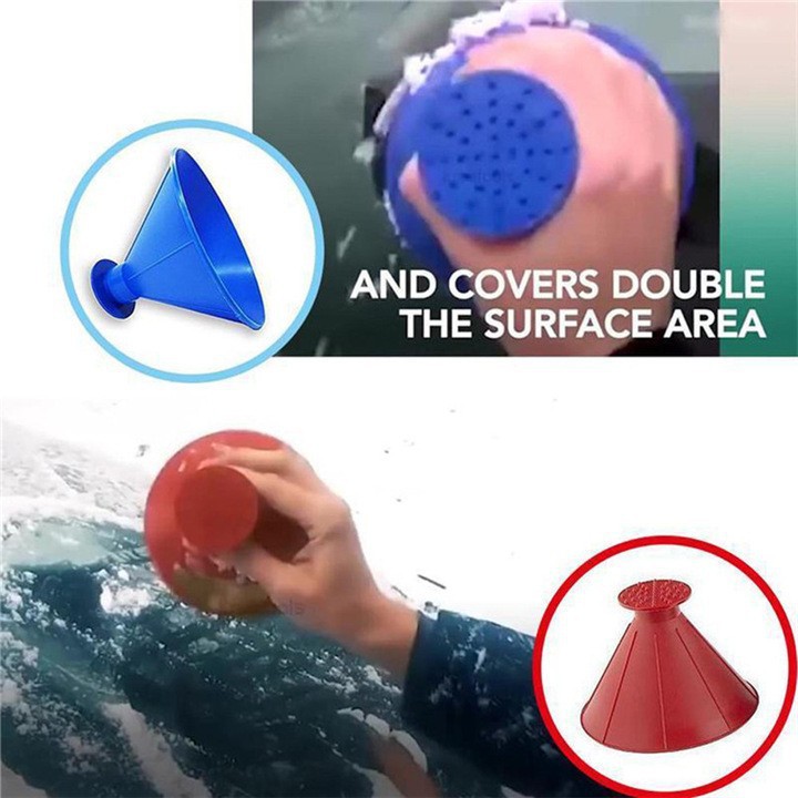 Magical Ice Scrapers for Car Windshield—4PCS in 1 set