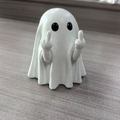 👻Middle finger Cute Ghost👻