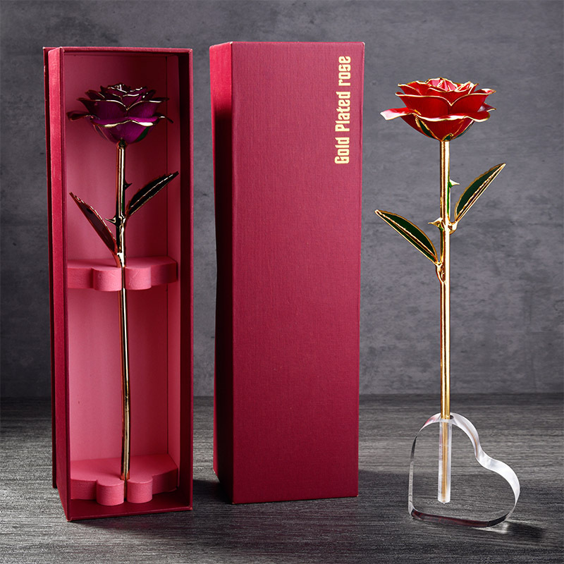 Real Rose Dipped in 24k Gold - Eternal Rose