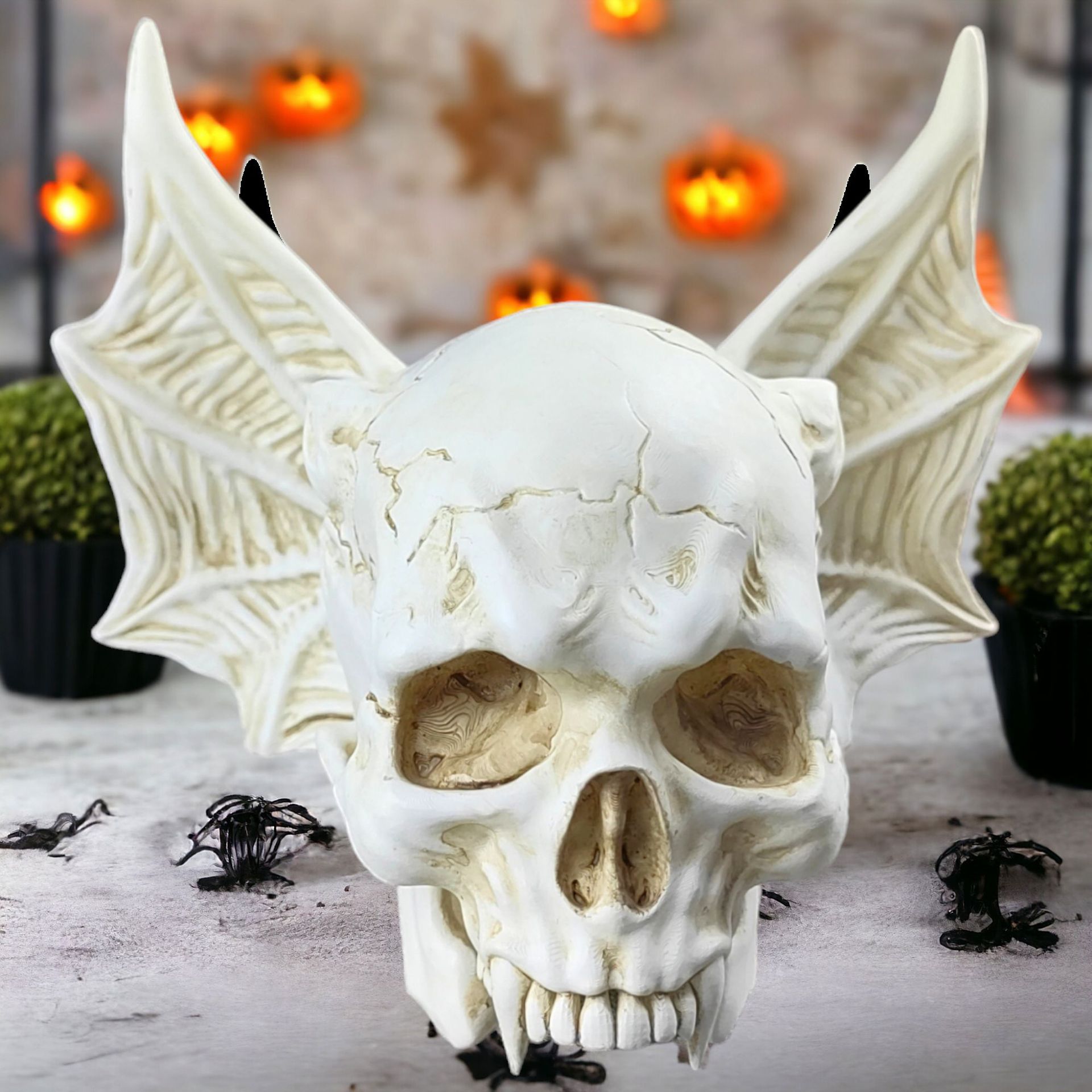 🦇Halloween bat skull decoration🦇