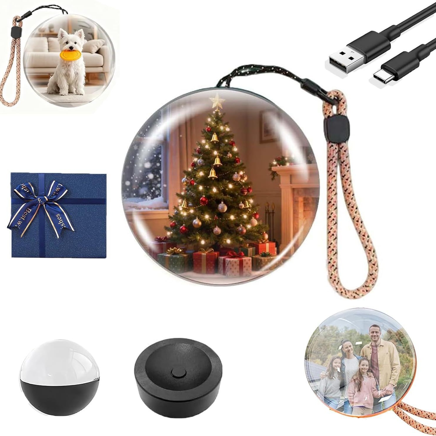 Personalized crystal ball video player