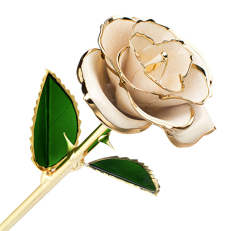 Real Rose Dipped in 24k Gold - Eternal Rose