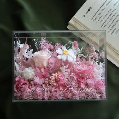 🌹Acrylic everlasting flower gift box🌹
