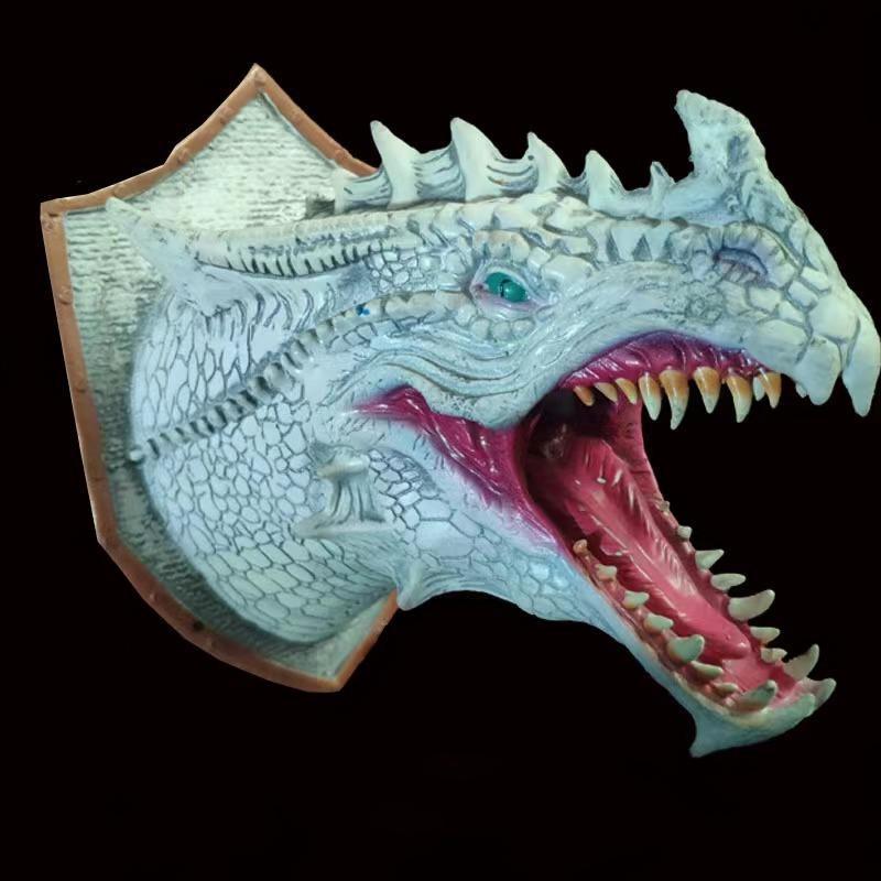 Dragon head wall decoration