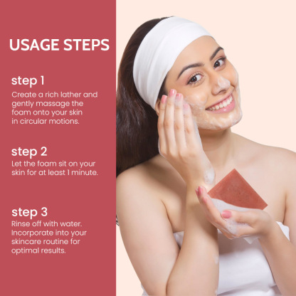 Sanded Particle Handmade Soap Set Box, 100g（3.54oz） x 4