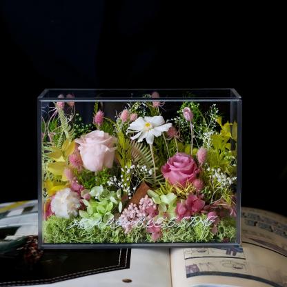 🌹Acrylic everlasting flower gift box🌹