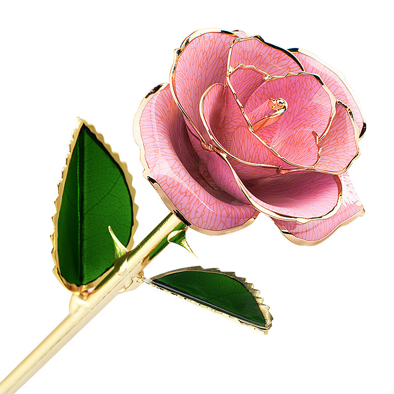 Real Rose Dipped in 24k Gold - Eternal Rose