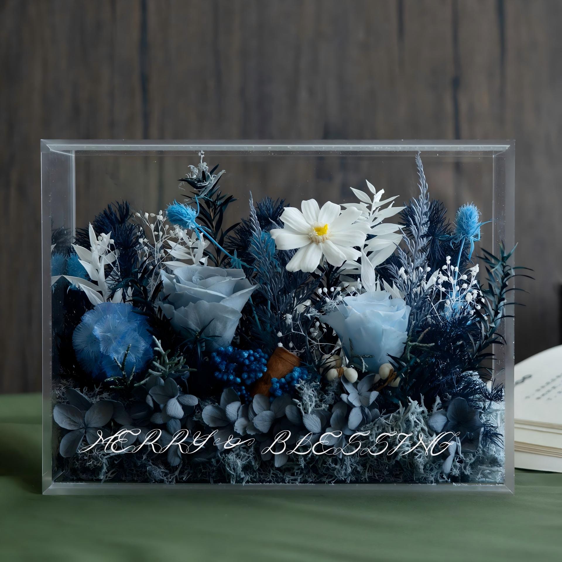 🌹Acrylic everlasting flower gift box🌹