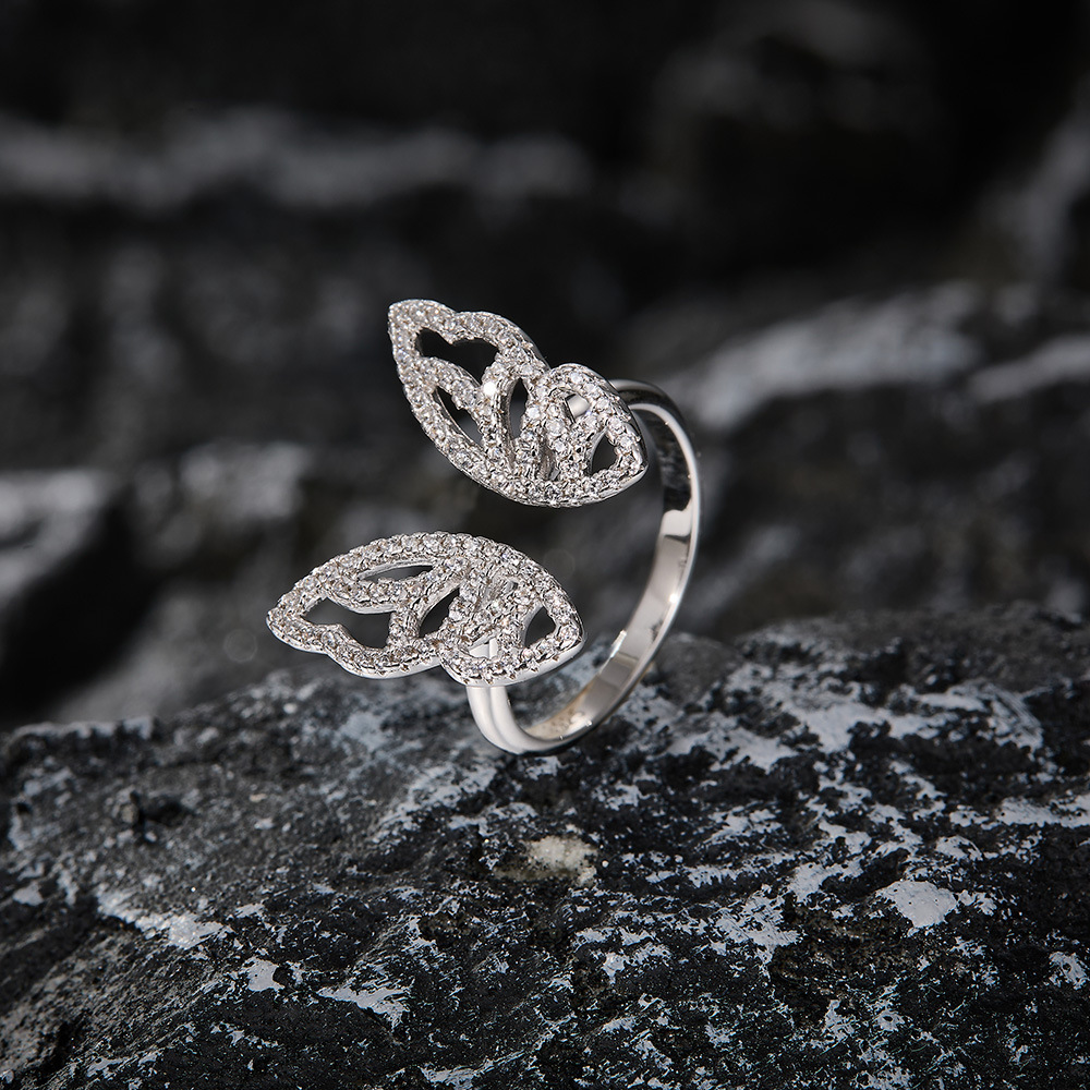 💍S925silver niche moissanite ring💍 Brilliant D/E Color VVS1