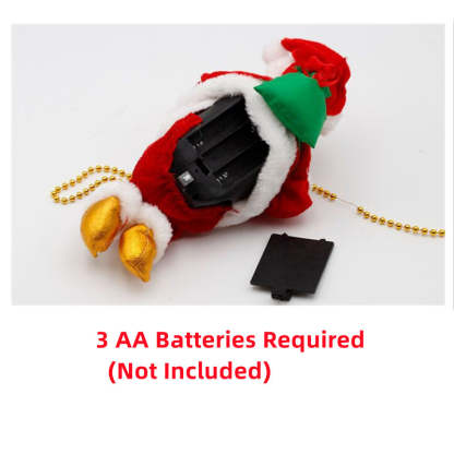 (🎄Pre Christmas Offer - Last Day Sale) Santa Claus Musical Climbing Rope