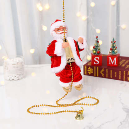(🎄Pre Christmas Offer - Last Day Sale) Santa Claus Musical Climbing Rope