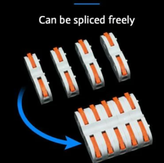 Push-In Terminal Block Wire Connector