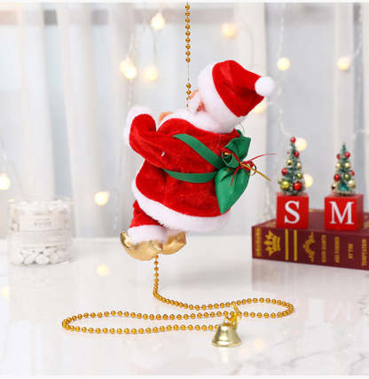 (🎄Pre Christmas Offer - Last Day Sale) Santa Claus Musical Climbing Rope