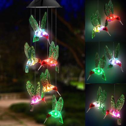 【50% OFF】Solar Powered Hummingbird Lights - 100% Waterproof!