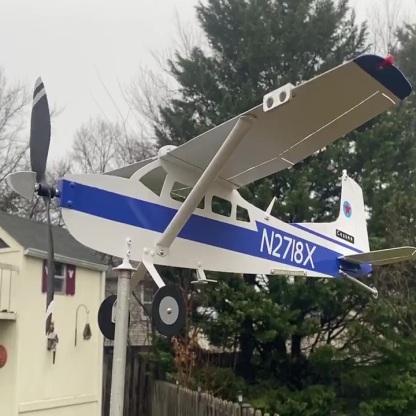 ✈️Handmade Aircraft Windmill Art Garden Wind Spinner