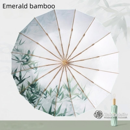 Asian Chinese painting /oil painting style umberlla