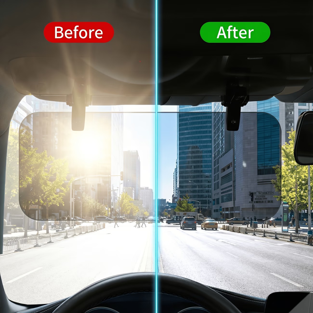 Sun Visor Extender for Cars（2 in 1 set）