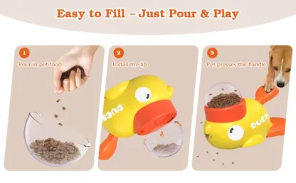 Duck Treat Dispenser, Duck Dog Treat Dispenser