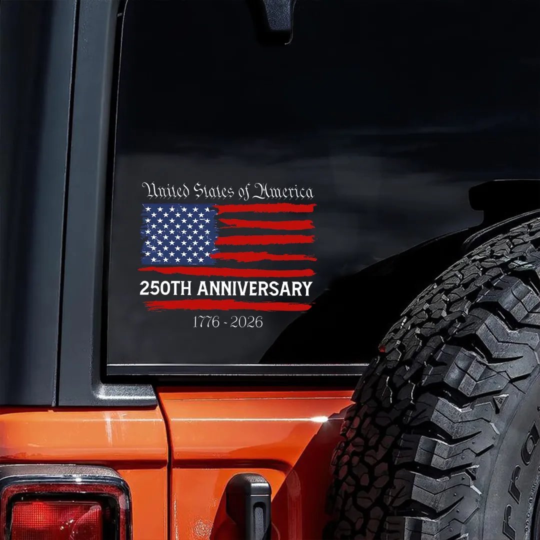 🔥Last Day 49% OFF - United States 250th Anniversary Car Sticker