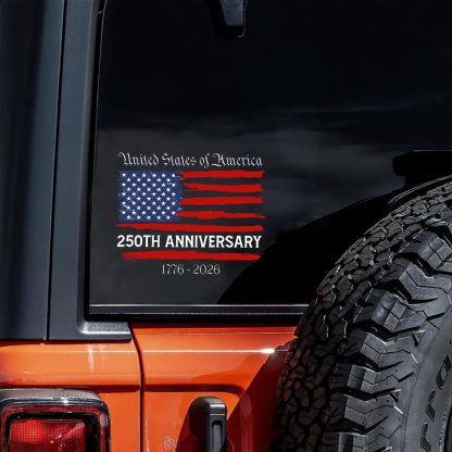 🔥Last Day 49% OFF - United States 250th Anniversary Car Sticker