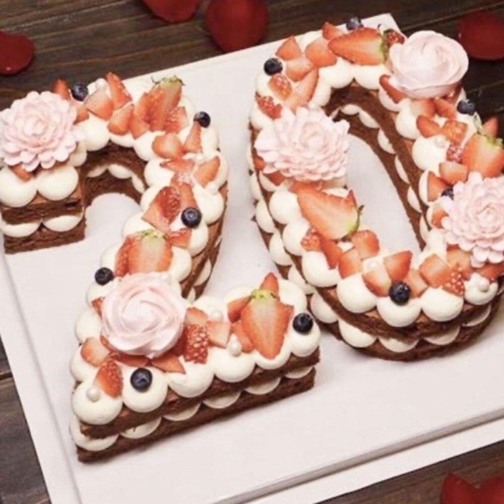 Numerical Cake Shape Molder