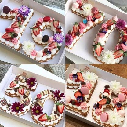 Numerical Cake Shape Molder