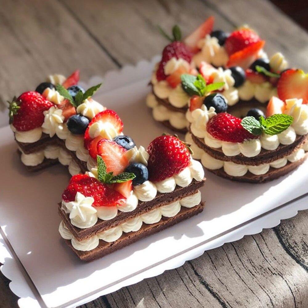 Numerical Cake Shape Molder