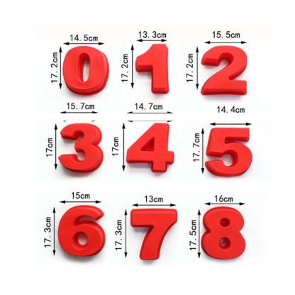 Numerical Cake Shape Molder