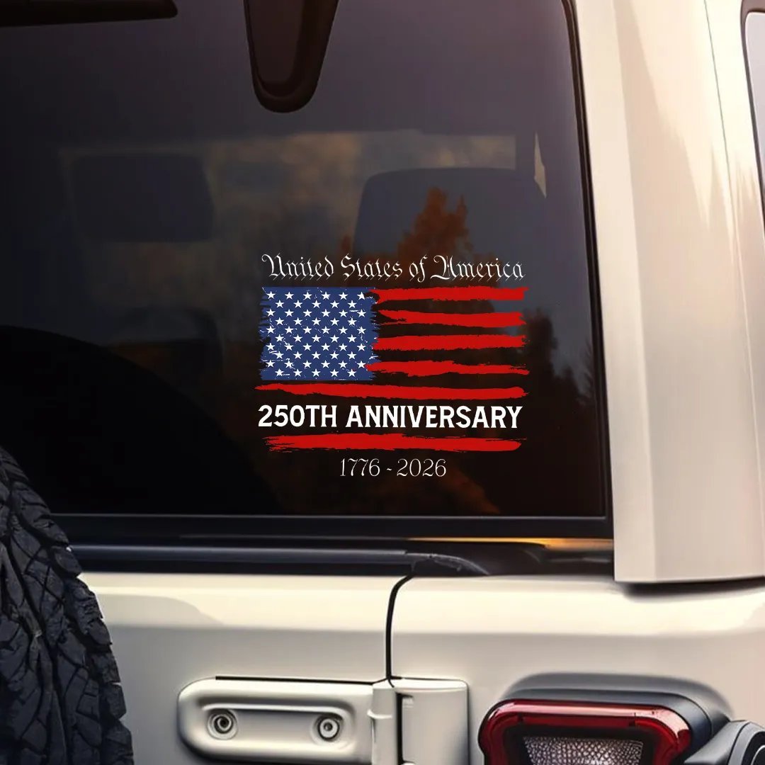 🔥Last Day 49% OFF - United States 250th Anniversary Car Sticker