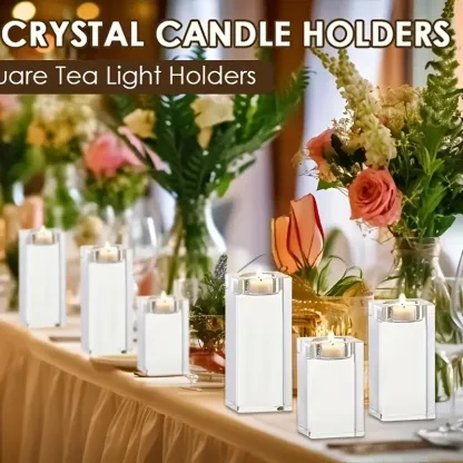 👦🏻👱🏻‍♀️Personalized 3D Photo Crystal Candle Holder🙎🏼‍♀️👧🏻