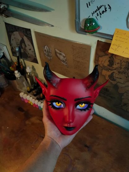 😈🔥Flash Sale 49% OFF 🎭Babydoll Mask: Quality and Adjustable for Comfort