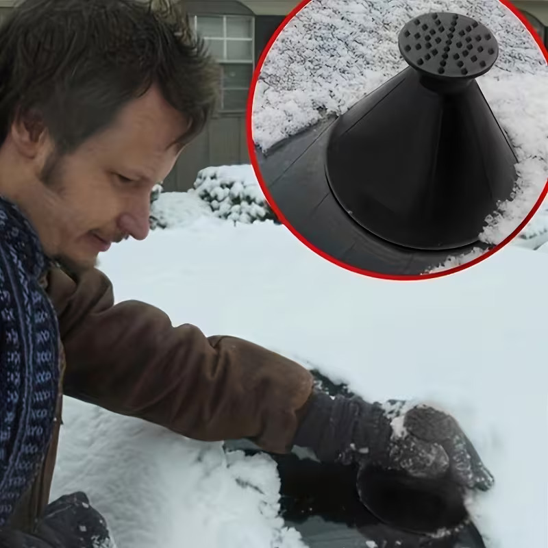 Magical Ice Scrapers for Car Windshield—4PCS in 1 set