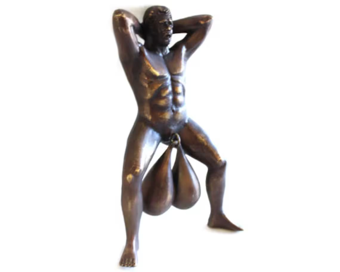 Funny Ball Door Knocker Gag Gift for Men