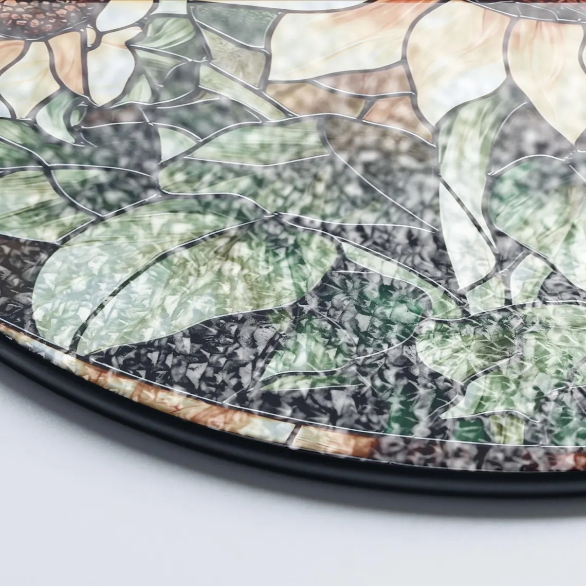 Sunflower Glass Suncatcher – Blooming Sunshine in Your Window! 🌻✨