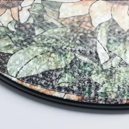 Sunflower Glass Suncatcher – Blooming Sunshine in Your Window! 🌻✨