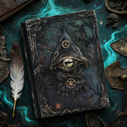 Cthulhu 3D Embossed Vintage Notebook 