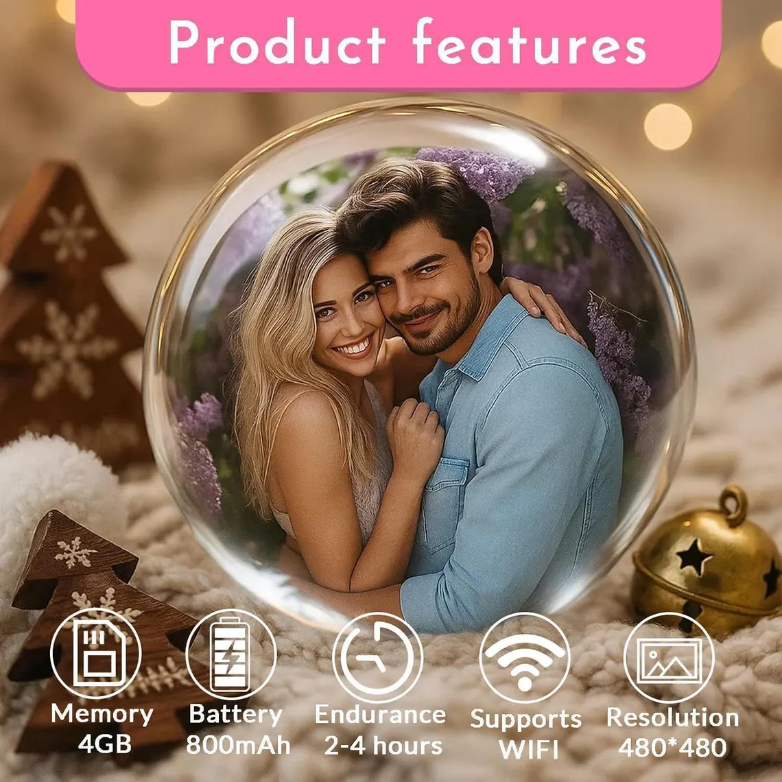 Personalized crystal ball video player