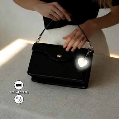Purse Glow Heart Light