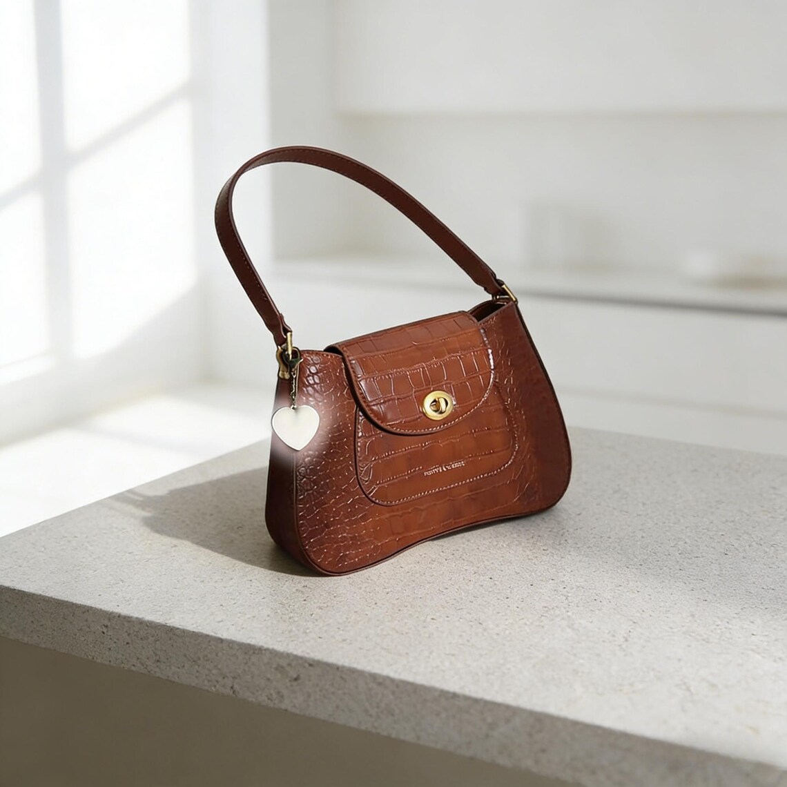 Purse Glow Heart Light