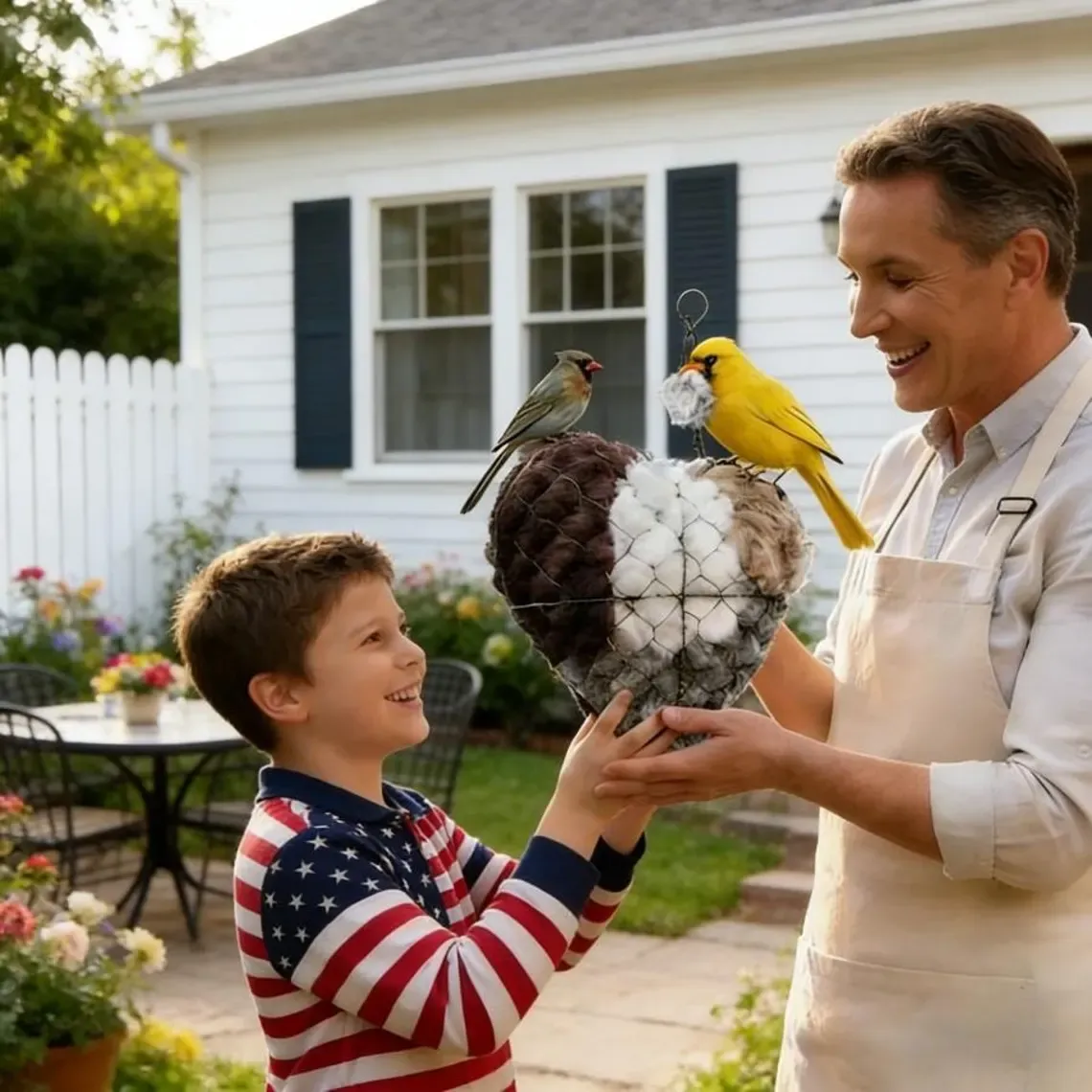 A Little Heart That Helps Birds Build Warm Nests ❤️🕊️